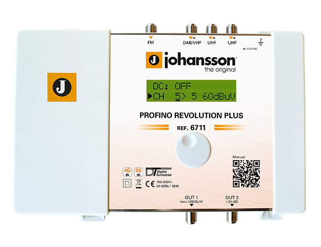 Amplificador Cabecera TDT RITEL 6711 - Ingeniería en Redes, RITEL e IoT ...
